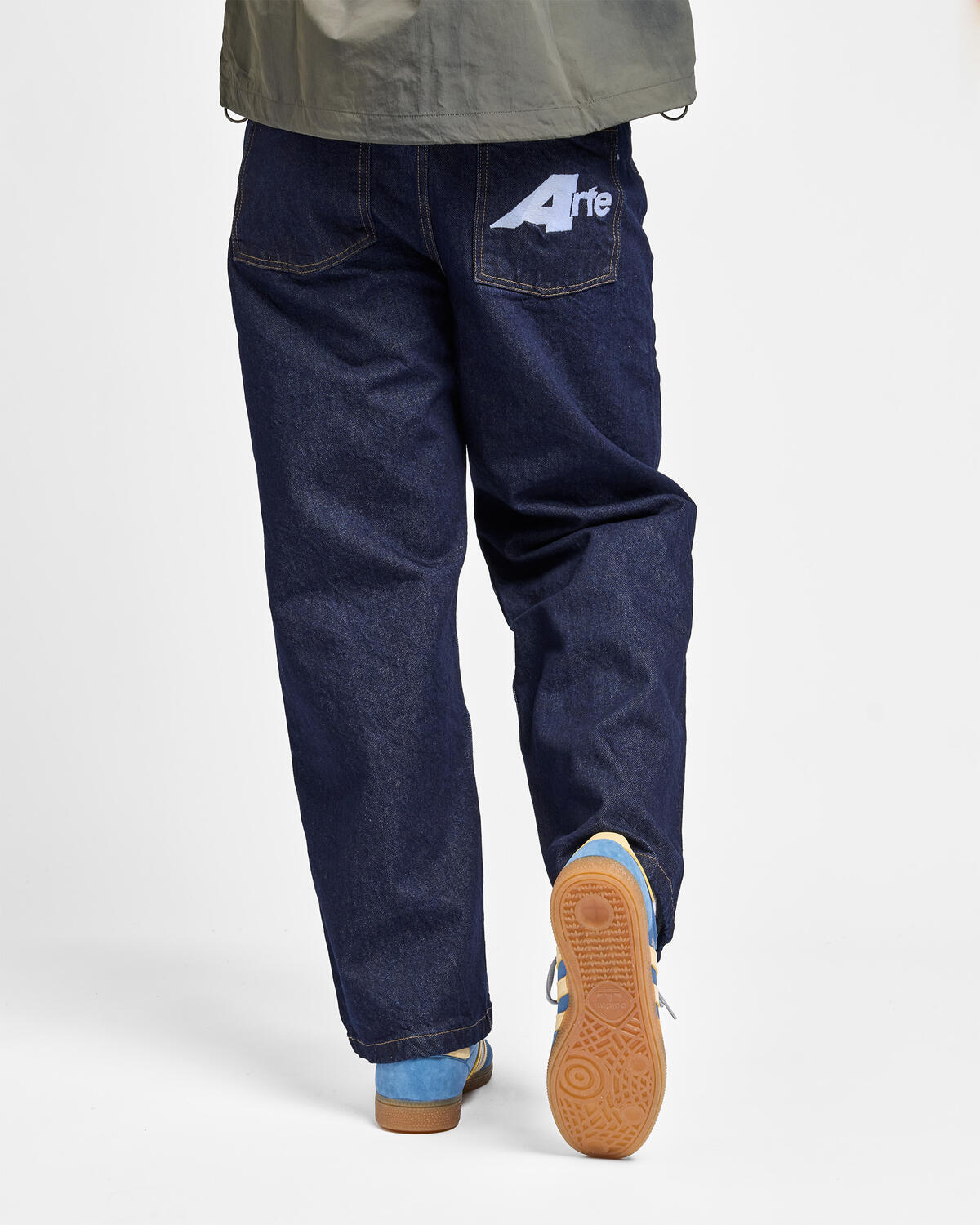 Arte Antwerp Big A Uniform Denim Pants | AW26-035P-DNM | AFEW STORE